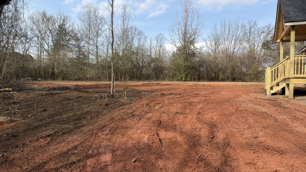 Homesite grading and access prep